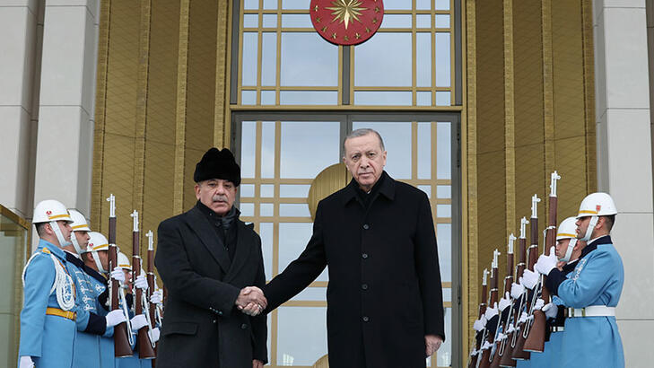 Cumhurbaşkanı Erdoğan, Pakistan Başbakanı'nı ağırladı