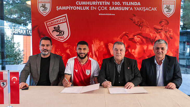 Samsunspor'a Faslı orta saha