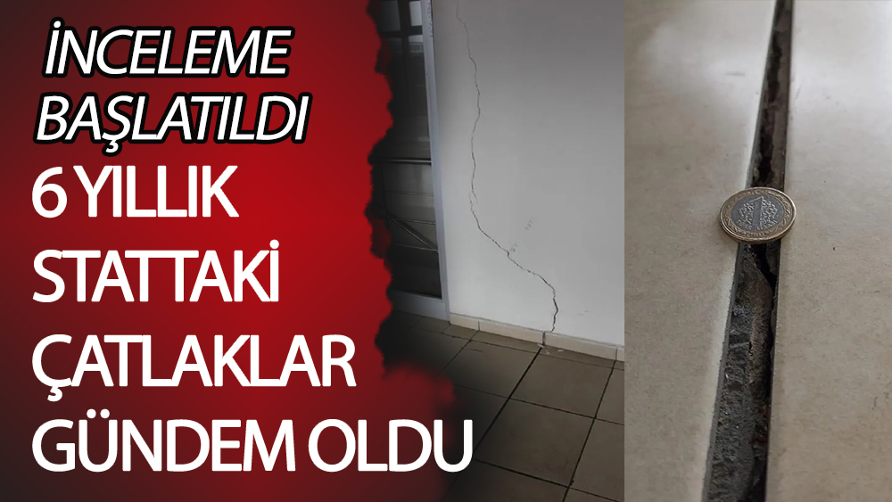 6 yıllık stattaki dev çatlaklar tepkiye neden oldu: İnceleme başlatıldı