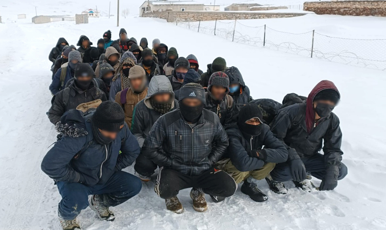Van'da göçmen operasyonu: 410 kaçak yakalandı
