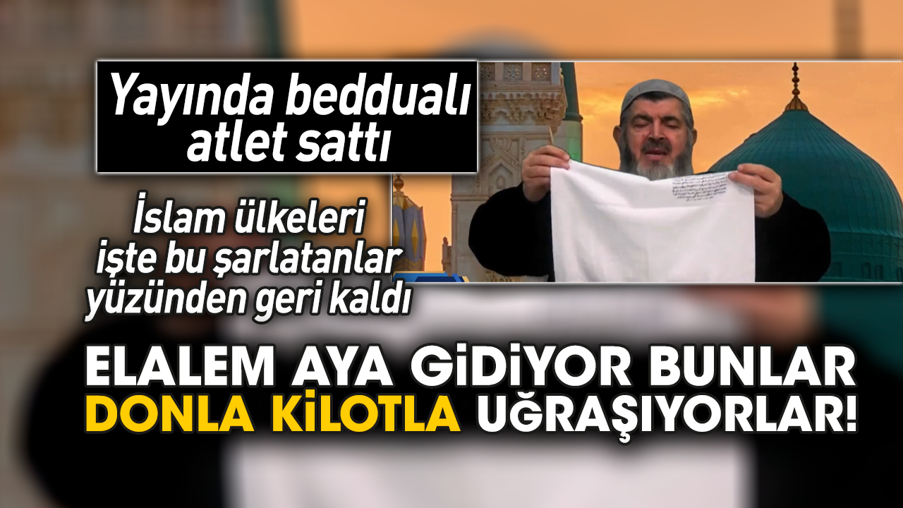 Yayında beddualı atlet sattı ! Elalem aya gidiyor bunlar donla kilotla uğraşıyorlar!