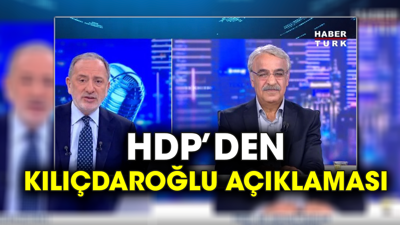 HDP’den Kılıçdaroğlu açıklaması