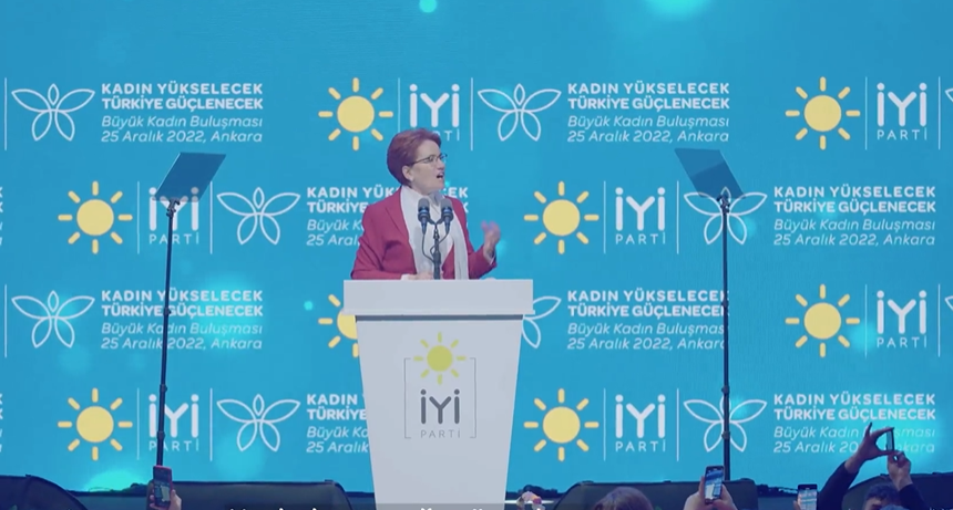 İYİ Parti'den Meral Akşener'li 8 Mart paylaşımı