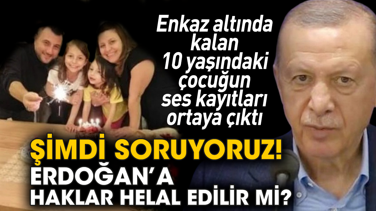 Enkaz altında kalan 10 yaşındaki çocuğun ses kayıtları ortaya çıktı
