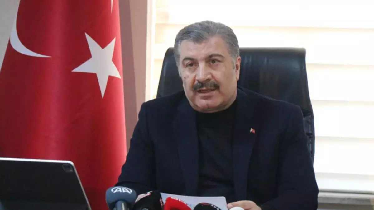 Bakan Koca'dan deprem bölgesi için 'maske' uyarısı