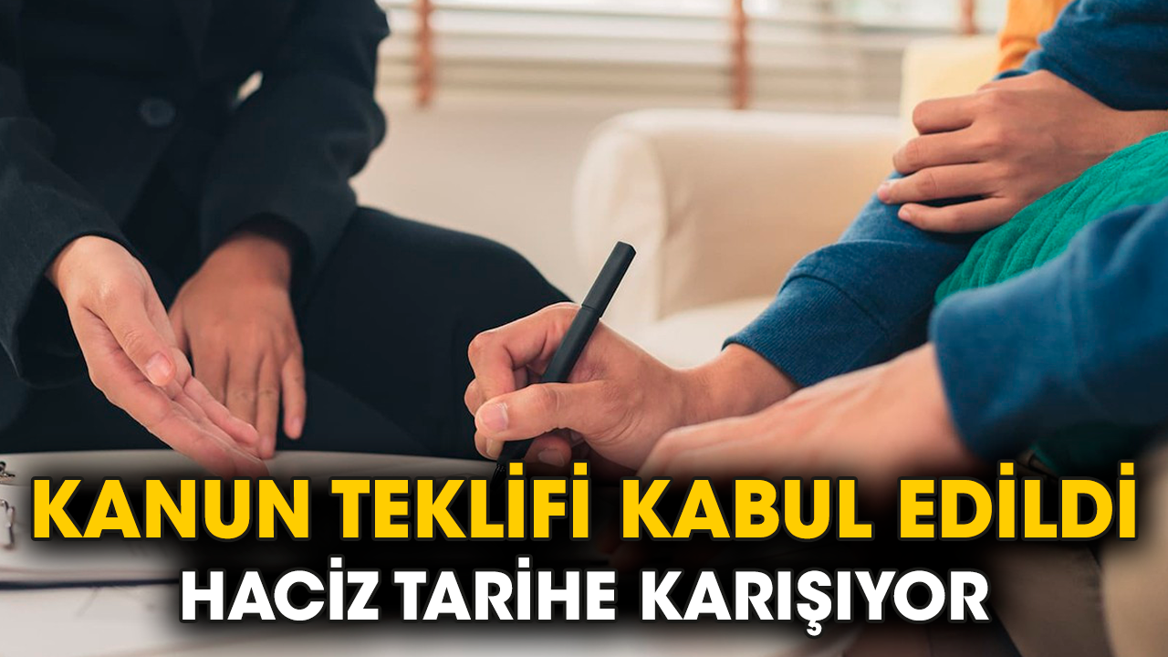 Kanun teklifi kabul edildi: Haciz tarihe karışıyor