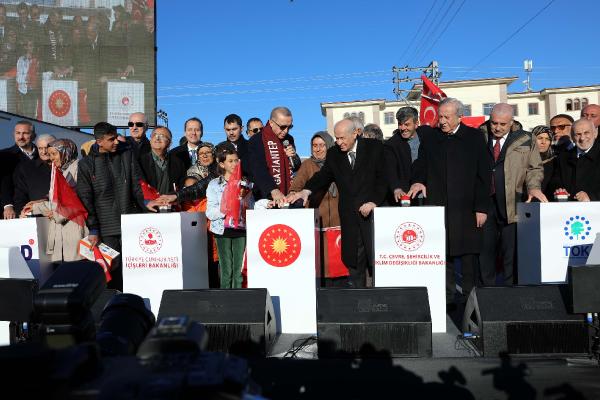 Cumhurbaşkanı Erdoğan: Cumhur İttifakı olarak desteğinize talibiz/ Ek fotoğraflar