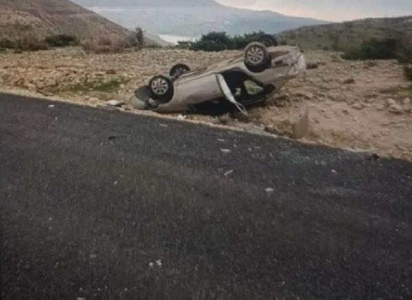 Mardin'de otomobil takla attı: 1 ölü, 3 yaralı