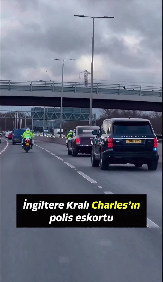 Kral Charles’ın polis eskortuna inanamayacaksınız!