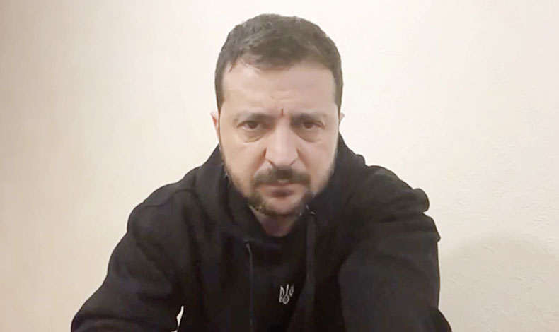 Zelenski: Rusya Zaporijya’yı bombaladı