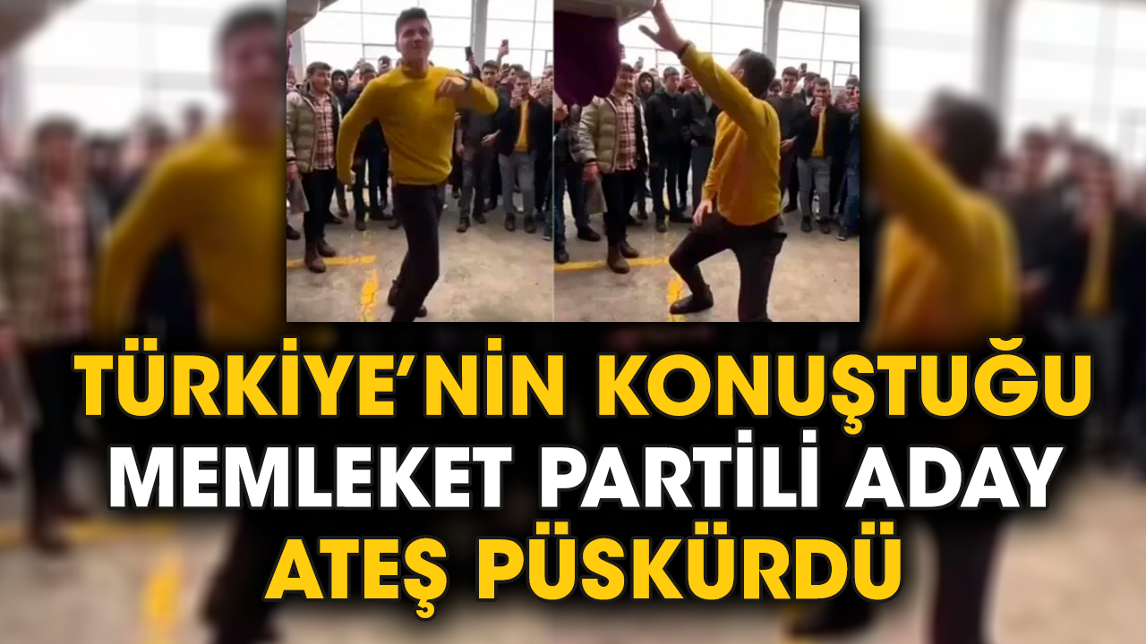 Türkiye’nin konuştuğu Memleket Partili aday ateş püskürdü