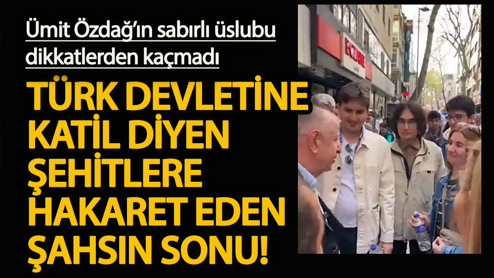 Ümit Özdağ’ın sabırlı üslubu dikkatlerden kaçmadı  Türk Devleti’ne katil diyen şahsın sonu!