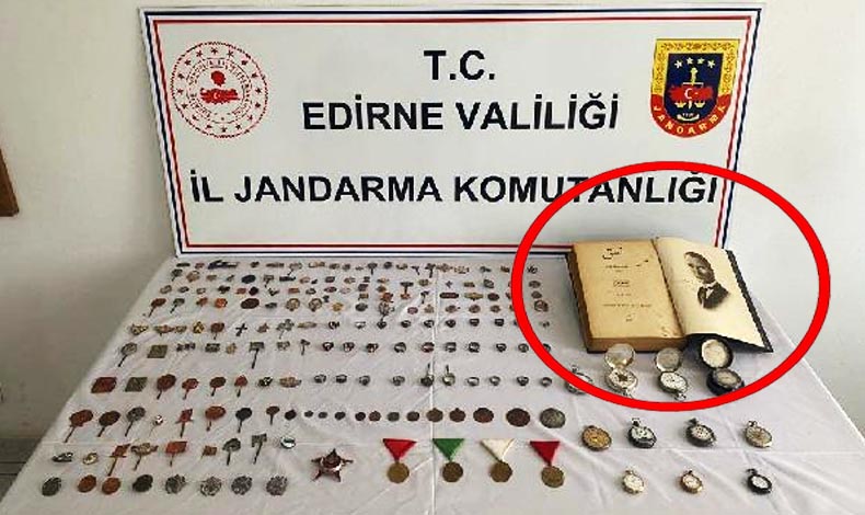 Tarihi eser operasyonundan Arapça Nutuk çıktı