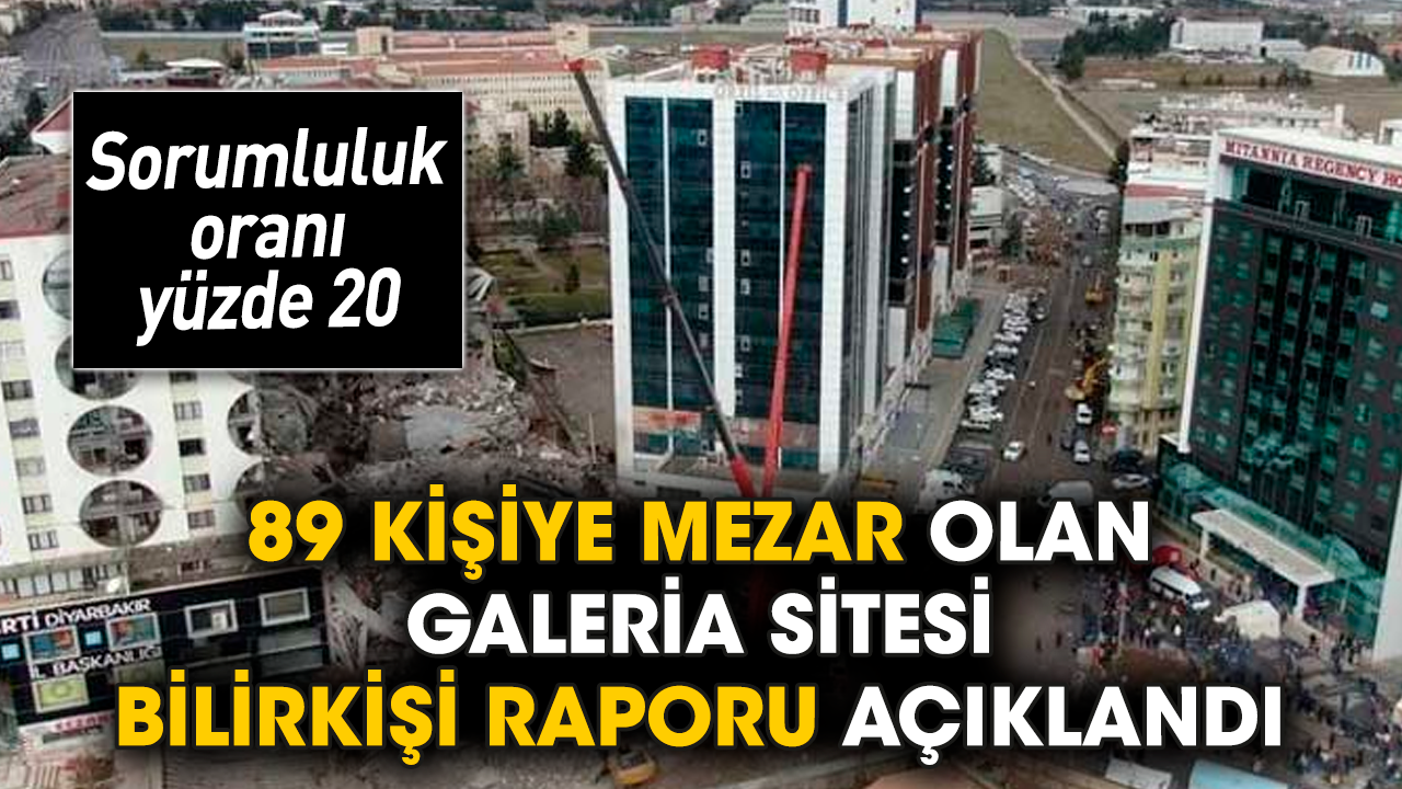 89 kişiye mezar olan Galeria Sitesi bilirkişi raporu açıklandı: Sorumluluk oranı yüzde 20
