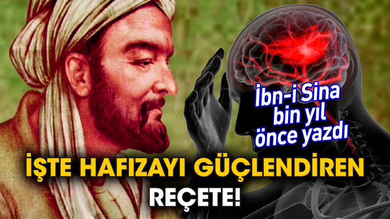 İşte hafızayı güçlendiren reçete! İbn-i Sina bin yıl önce yazdı