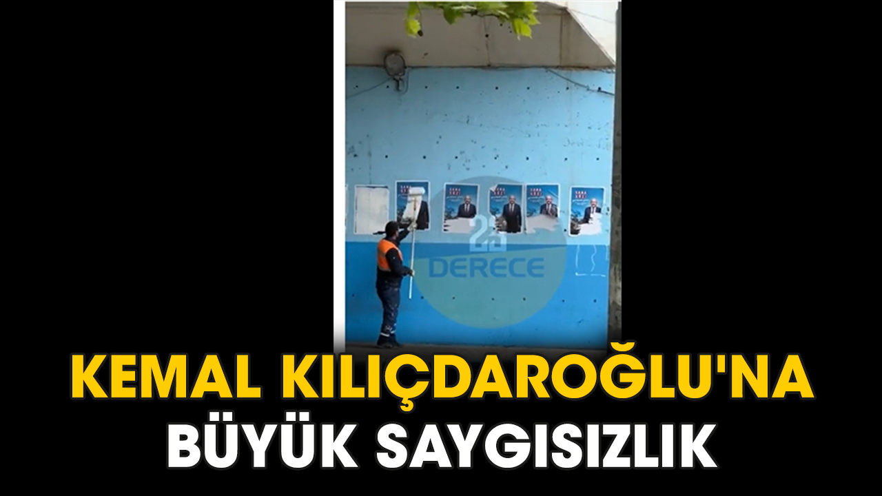Kemal Kılıçdaroğlu'na büyük saygısızlık