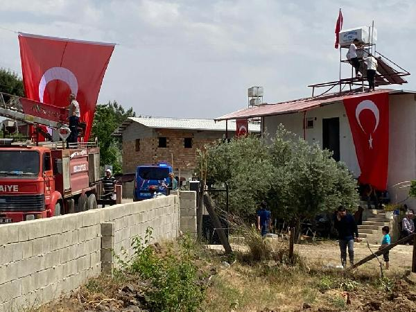Hatay Hassa İlçesine Şehit Ateşi Düştü