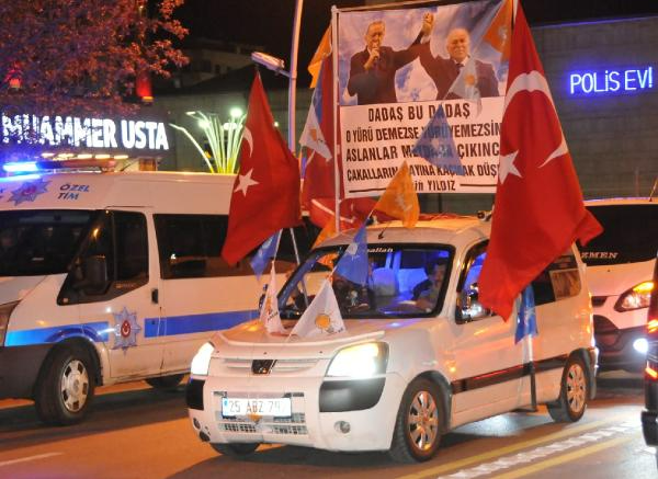 Erzurum'da Erken başlayan kutlama!