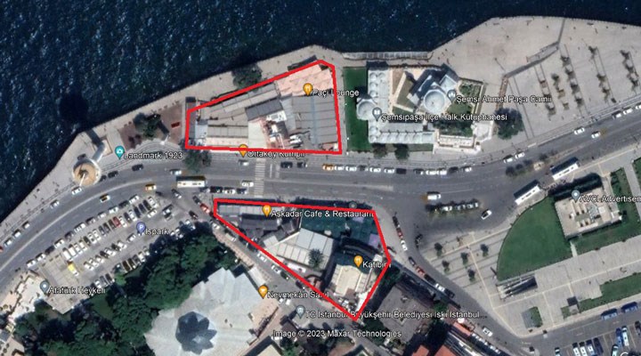 İmamoğlu Üsküdar’da tapulu kafeye çökmek istiyor
