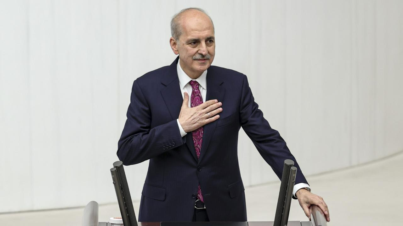 Numan Kurtulmuş 321 oyla Meclis Başkanı seçildi