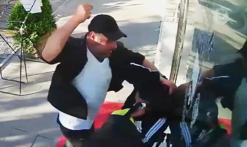 Sokak ortasında darp edilen kadın şikayetçi olmadı