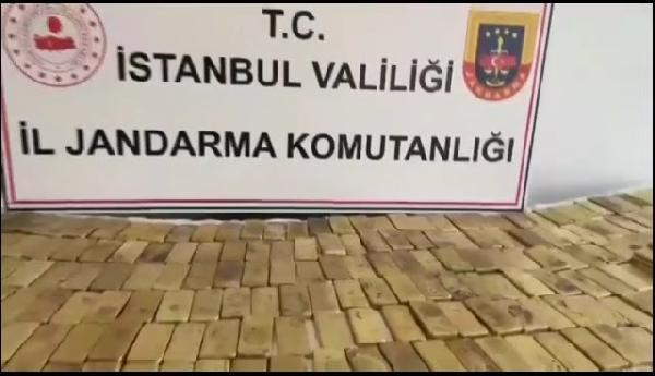 İstanbul'da  300 kilogram sahte altın ele geçirildi