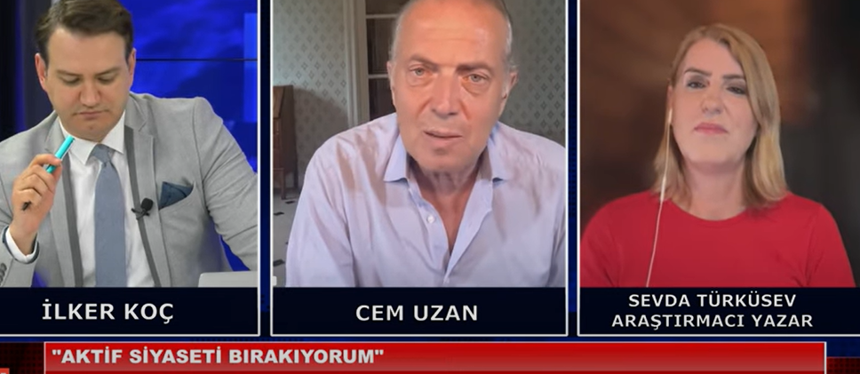 Cem uzan bükemediği eli öptü! siyaseti bıraktı