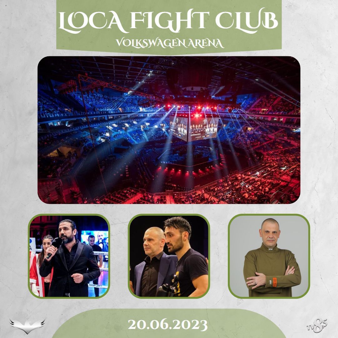 İbrahim Murat Gündüz, Loca Fight Club Yönetim Kurulu Başkanı Kürşat Şahin'e MMA Organizasyonlarında Destek Veriyor!