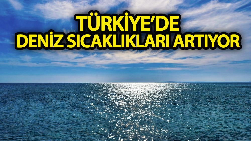 Türkiye’de deniz sıcaklıkları artıyor