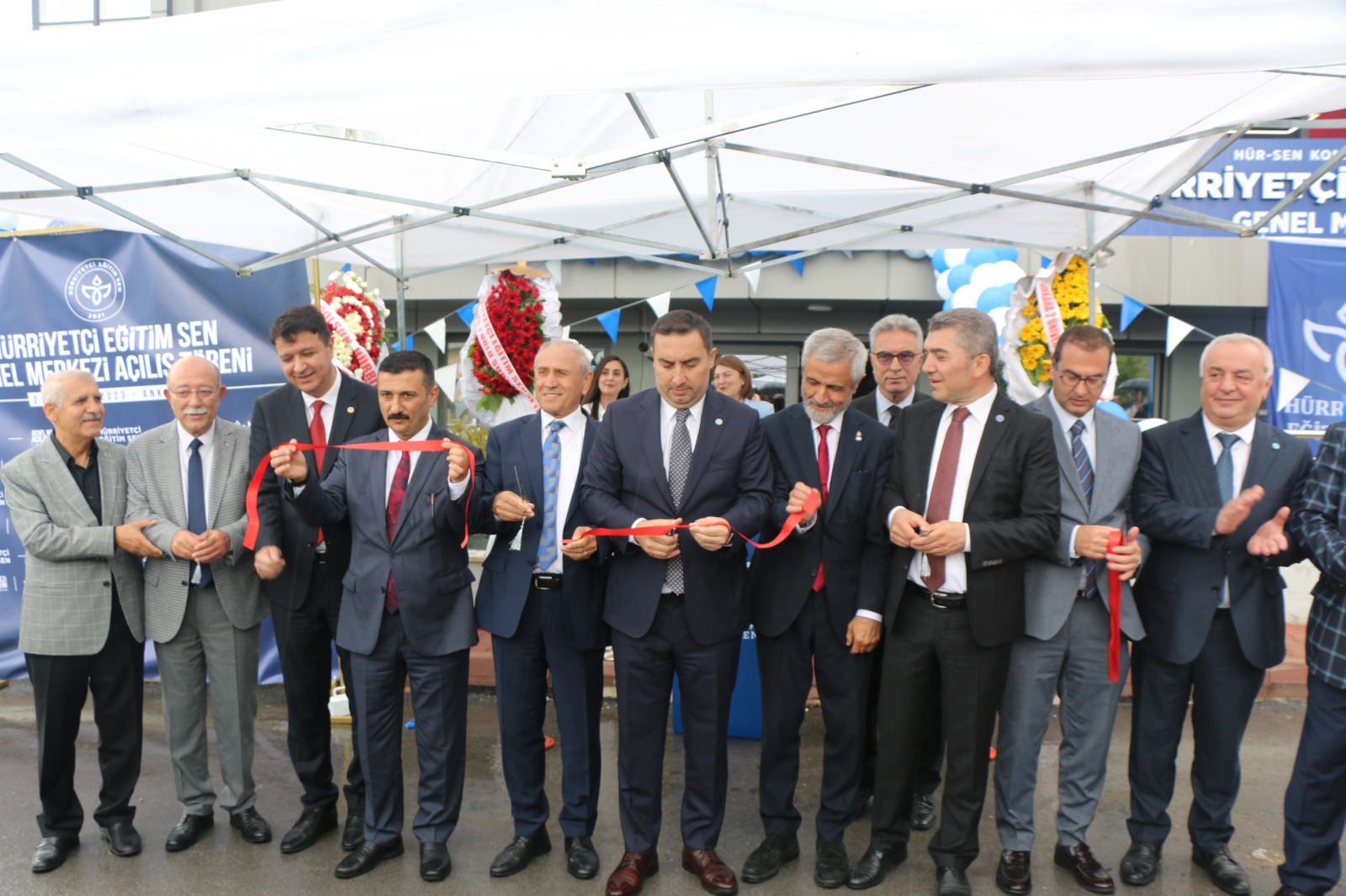 Hürriyetçi Eğitim Sen Genel Merkezi Açıldı