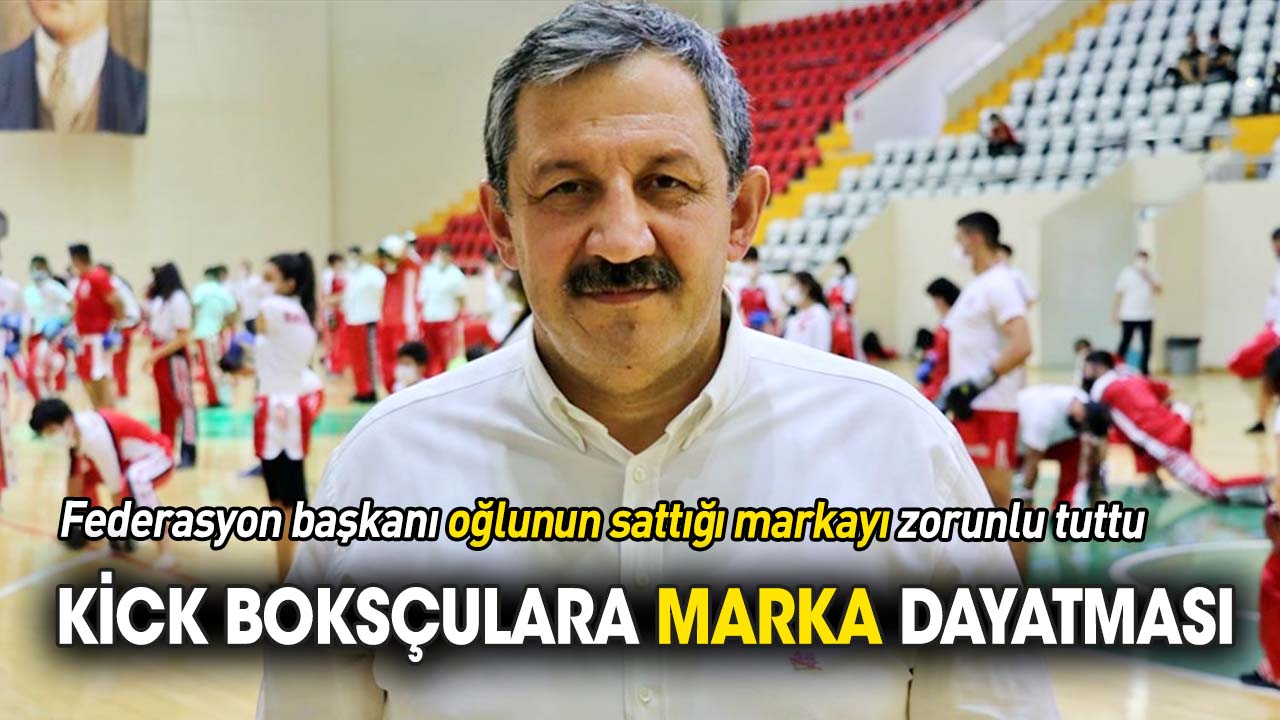 Kick boksçulara marka dayatması