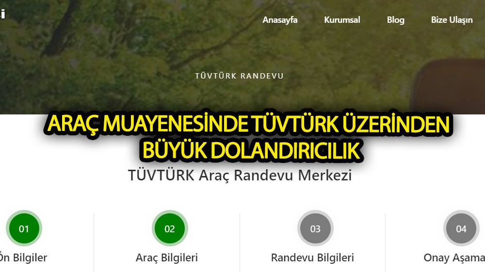 Araç muayenesinde TÜVTÜRK üzerinden büyük dolandırıcılık