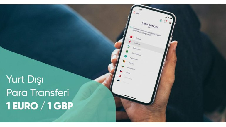 Yurt dışına para transferi sabit 1 Euro