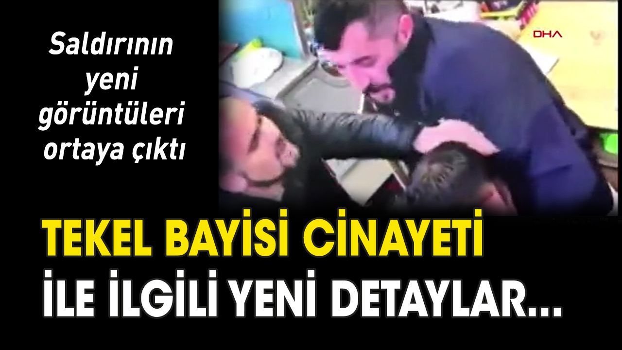 Tekel bayisi cinayeti ile ilgili yeni detaylar...