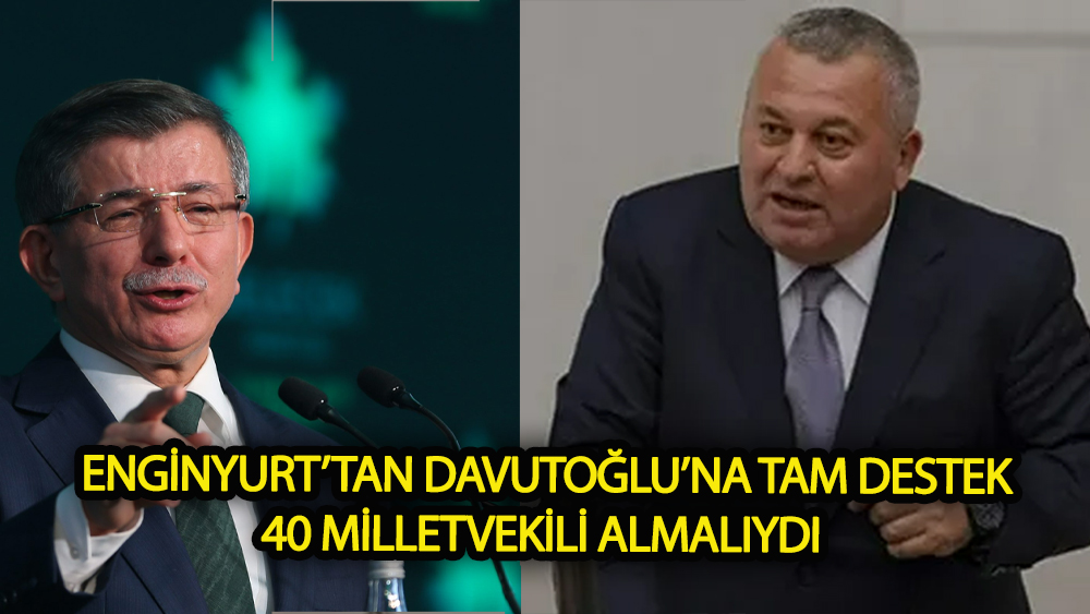 Cemal Enginyurt Ahmet  Davutoğlu'nu tiye aldı!