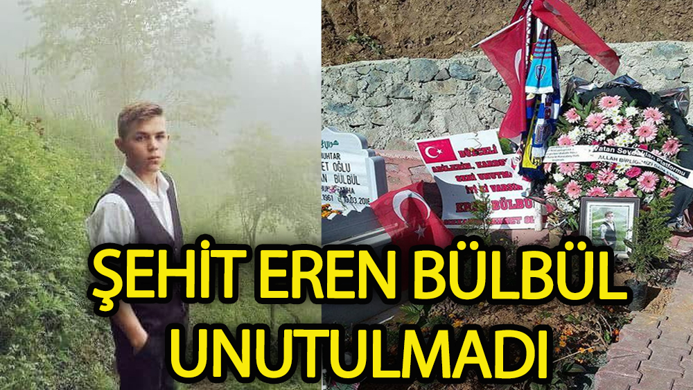 Şehit Eren Bülbül şehadetinin 6. yılında anılıyor