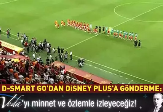 D-Smart GO'dan Disney Plus'a gönderme