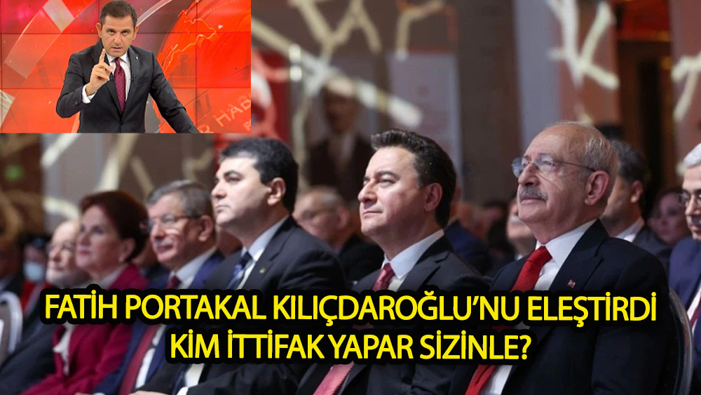 Fatih Portakal Kılıçdaroğlu'nu kısa bir video ile eleştirdi