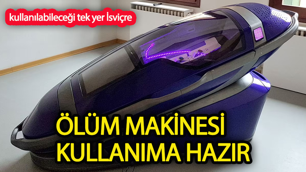 3D baskılı ölüm makinesi kullanmaya hazır