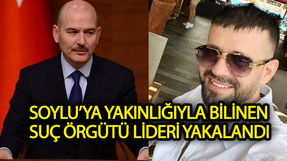 Soylu'ya yakınlığıyla bilinen  Kaplan'ın yakalanma anı