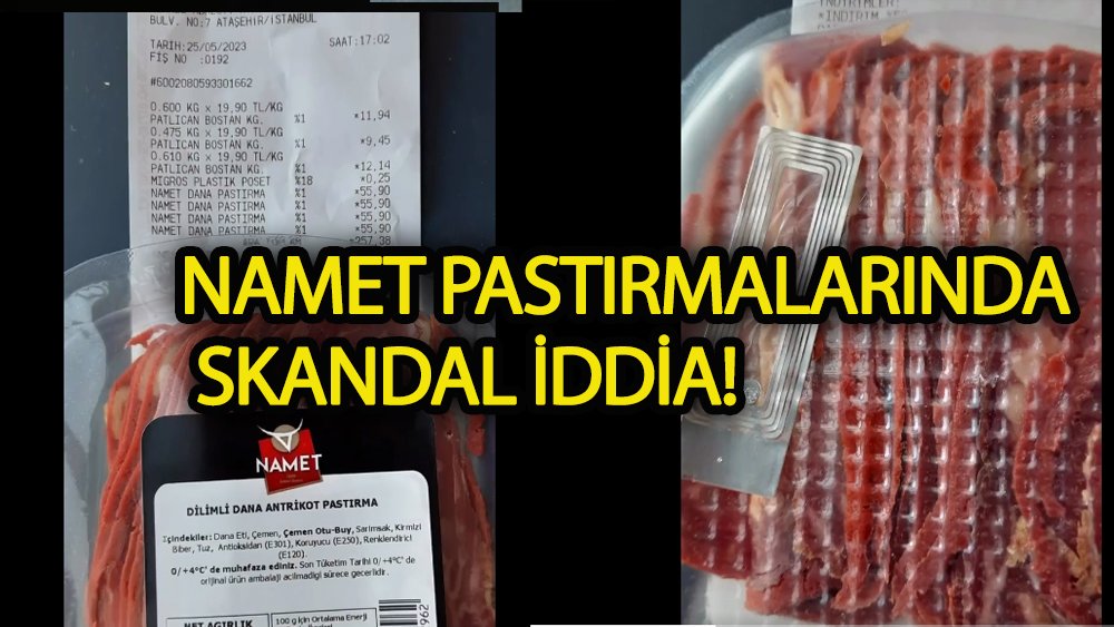 Namet Pastırmalarında Skandal İddia!