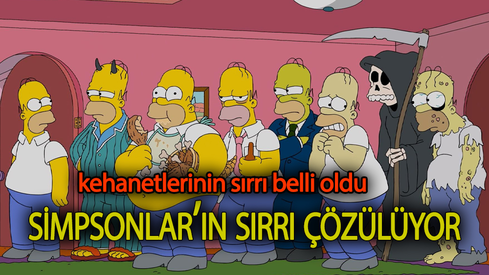 Simpsonlar'ın sırrı çözülüyor