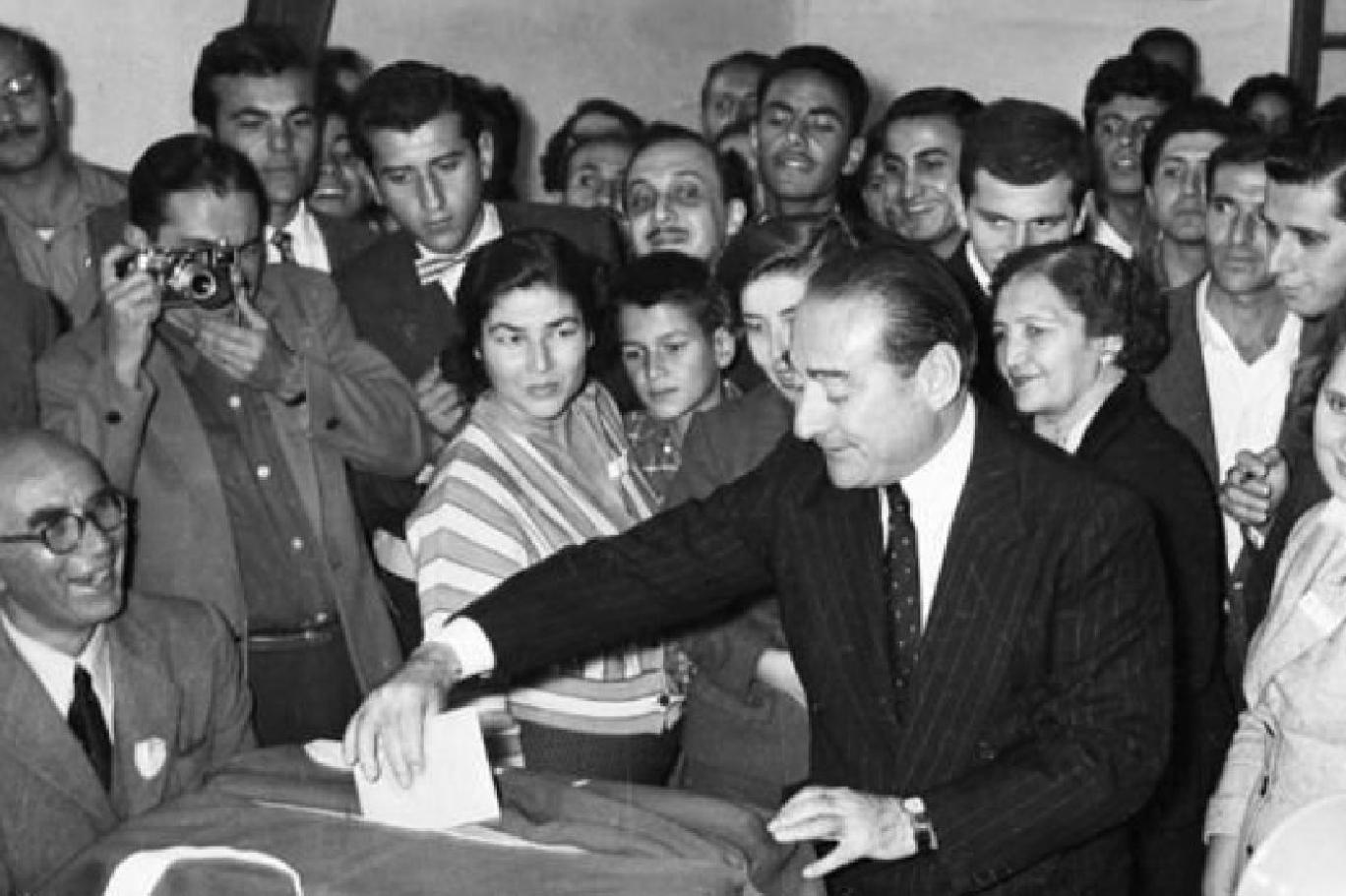 1957 seçimlerinde ne oldu?