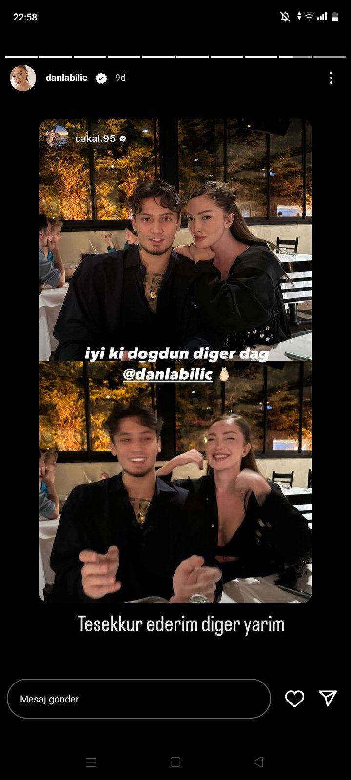 Yeni Aşk Doğdu! Çakal ve Danla Bilic Aşkı!