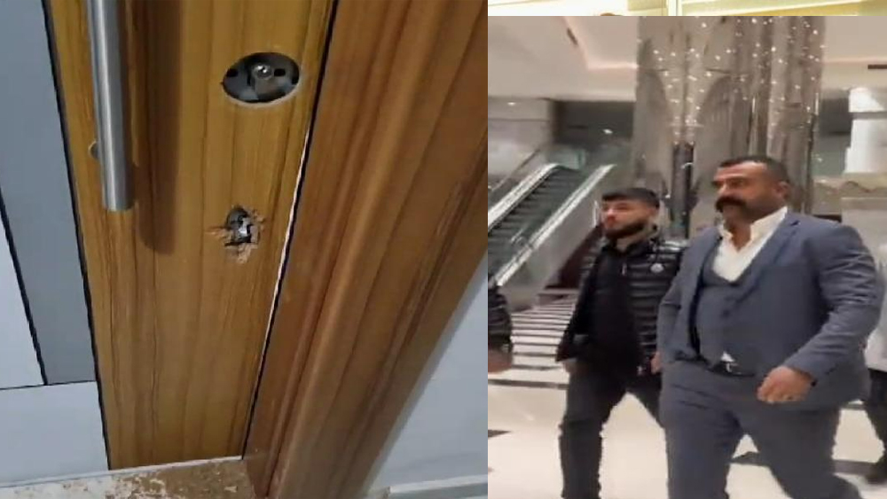 Polisli çete, sitedeki 211 daireye çökmüş