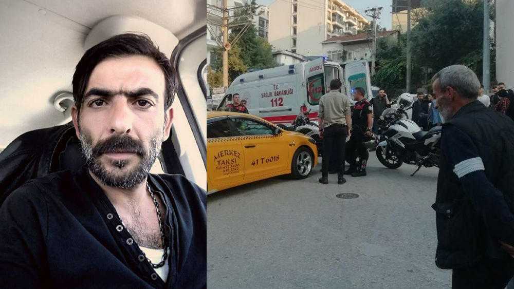 Taksicinin  vurularak öldürülme anı kameraya yansıdı