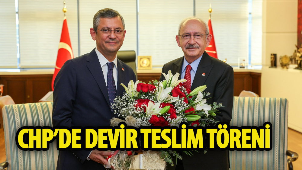 Kılıçdaroğlu görevini Özgür Özel'e devretti