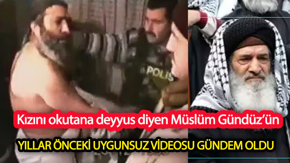 Şeref namustan bahseden Müslüm Gündüz'ün videosu gündem oldu