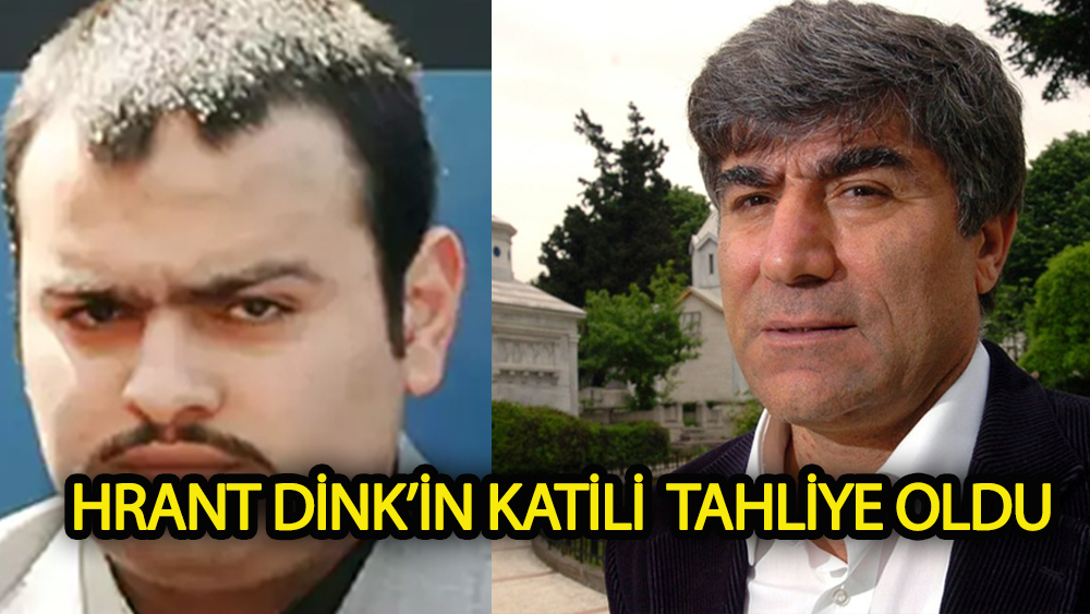 Hrant Dink’in katili Ogün Samast tahliye oldu