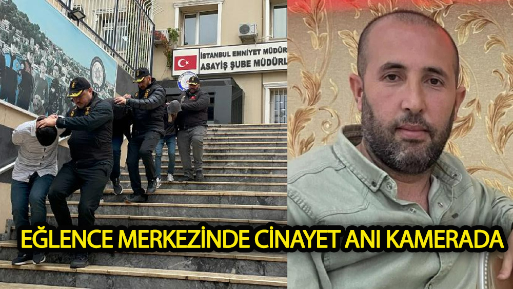Eğlence merkezindeki cinayet anı kameraya yansıdı